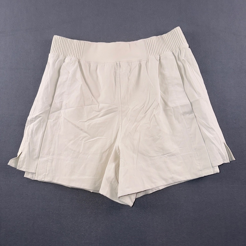 Lululemon Stretch Woven Relaxed-Fit High-Rise Short 4 inch Bone LW7CPIS Size M